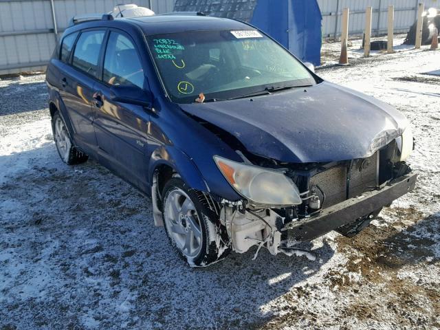 5Y2SM63855Z421426 - 2005 PONTIAC VIBE BLUE photo 1