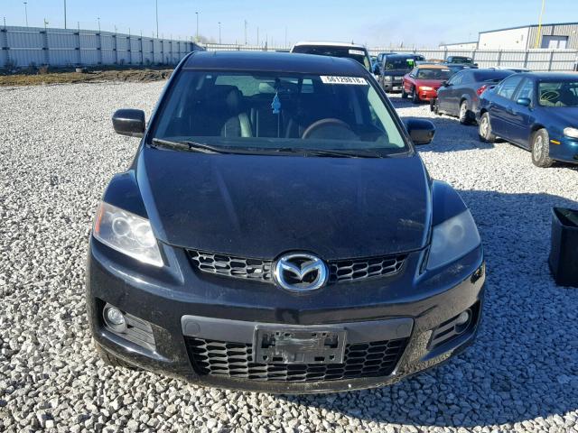 JM3ER293880210174 - 2008 MAZDA CX-7 BLACK photo 9