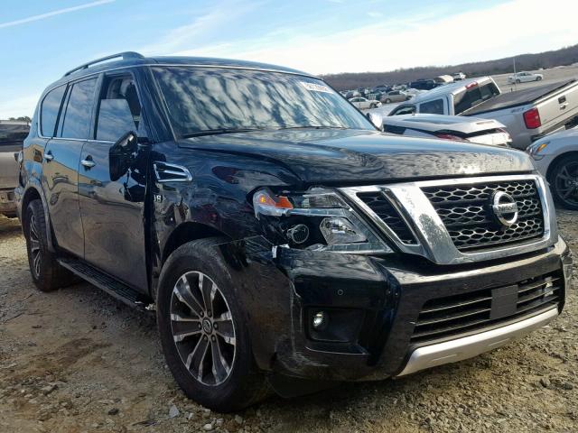 JN8AY2ND9H9005262 - 2017 NISSAN ARMADA SV BLACK photo 1