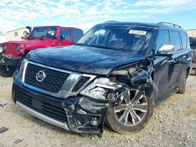 JN8AY2ND9H9005262 - 2017 NISSAN ARMADA SV BLACK photo 9