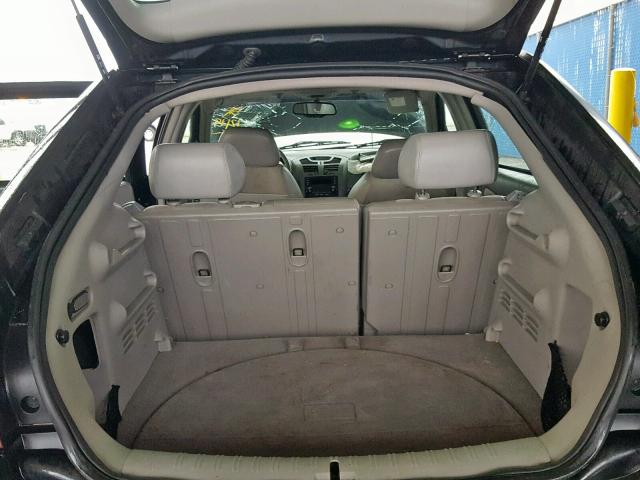 1G1ZU64824F206477 - 2004 CHEVROLET MALIBU MAX Negro foto 9