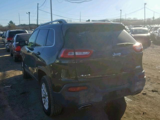 1C4PJMCS4FW528078 - 2015 JEEP CHEROKEE L BLACK photo 3