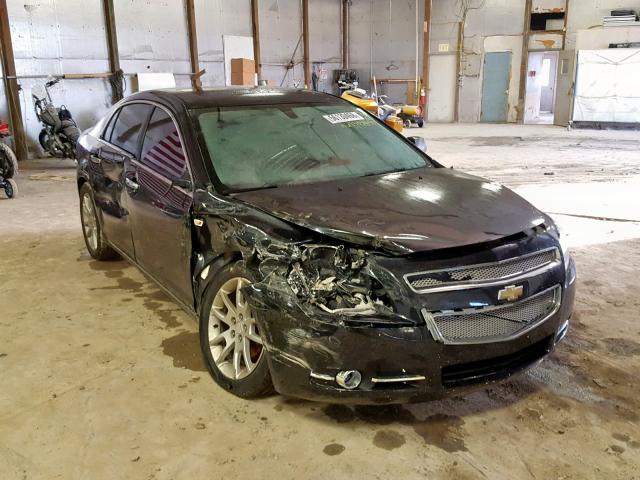 1G1ZK57708F206583 - 2008 CHEVROLET MALIBU LTZ შავი ფოტო 1