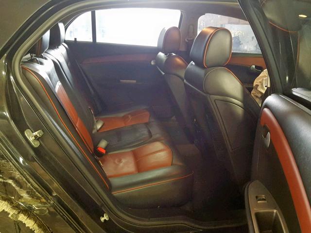 1G1ZK57708F206583 - 2008 CHEVROLET MALIBU LTZ შავი ფოტო 6