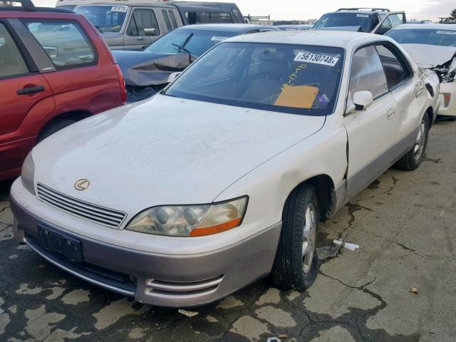 JT8GK13T8R0009027 - 1994 LEXUS ES 300 WHITE photo 2