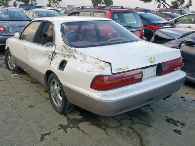 JT8GK13T8R0009027 - 1994 LEXUS ES 300 WHITE photo 3