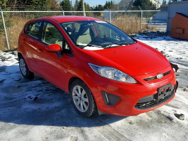 3FADP4EJ4DM115781 - 2013 FORD FIESTA SE RED photo 4