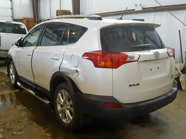 2T3DFREV9FW262080 - 2015 TOYOTA RAV4 LIMIT WHITE photo 3