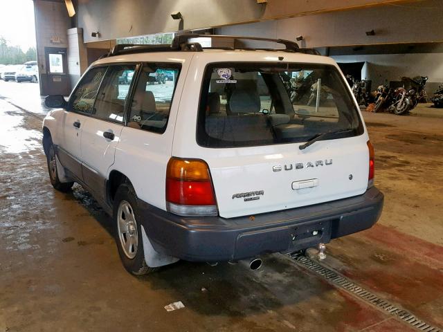 JF1SF6357WH762937 - 1998 SUBARU FORESTER L WHITE photo 3