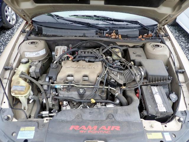 1G2NF52E63C246021 - 2003 PONTIAC GRAND AM S GOLD photo 7