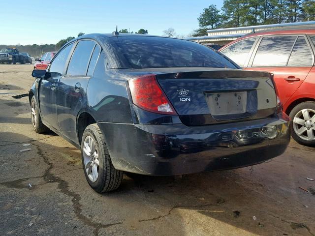 1G8AJ55F76Z119321 - 2006 SATURN ION LEVEL BLACK photo 3