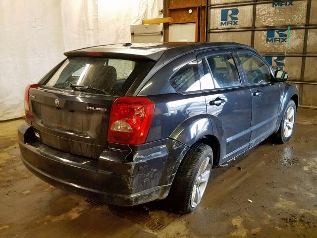 1B3CB3HA7AD641972 - 2010 DODGE CALIBER MA BLACK photo 4