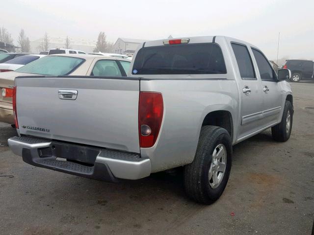 1GCDSCD99A8115415 - 2010 CHEVROLET COLORADO L SILVER photo 4