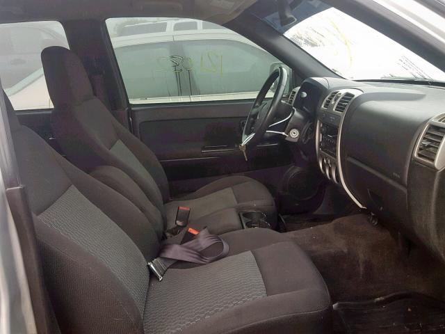 1GCDSCD99A8115415 - 2010 CHEVROLET COLORADO L SILVER photo 5