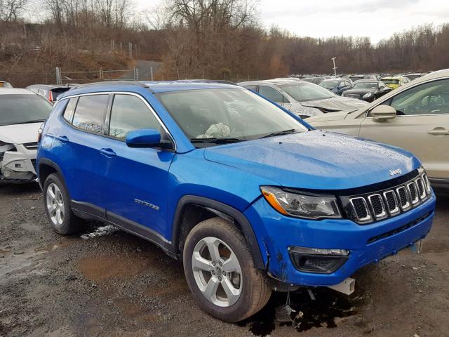 3C4NJDBB0JT103853 - 2018 JEEP COMPASS LA Blau Foto 1