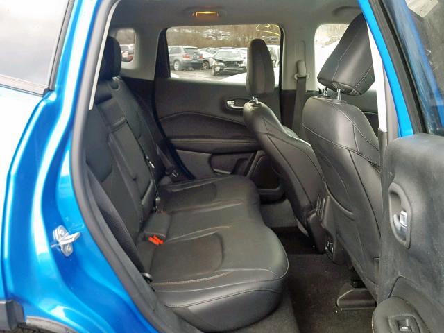 3C4NJDBB0JT103853 - 2018 JEEP COMPASS LA Blau Foto 6