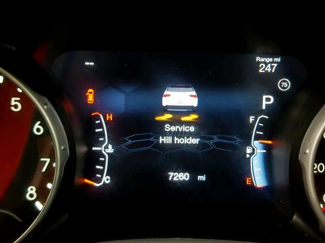 3C4NJDBB0JT103853 - 2018 JEEP COMPASS LA Blau Foto 8