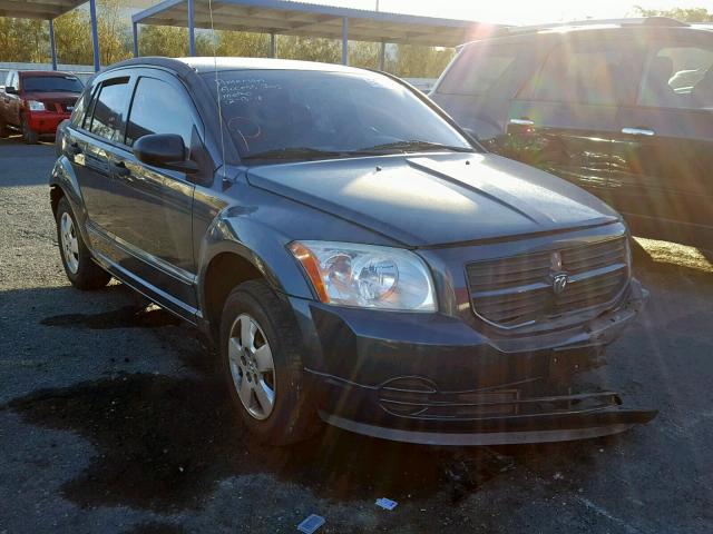 1B3HB28B97D233359 - 2007 DODGE CALIBER BLACK photo 1