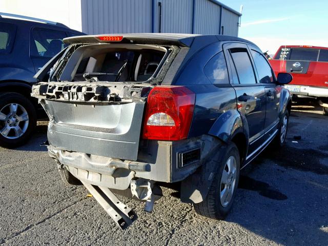 1B3HB28B97D233359 - 2007 DODGE CALIBER BLACK photo 4