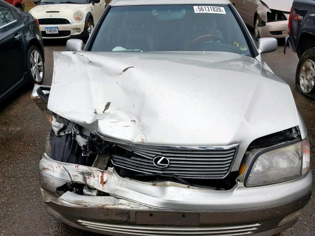 JT8BH28F8Y0180893 - 2000 LEXUS LS 400 GRAY photo 7