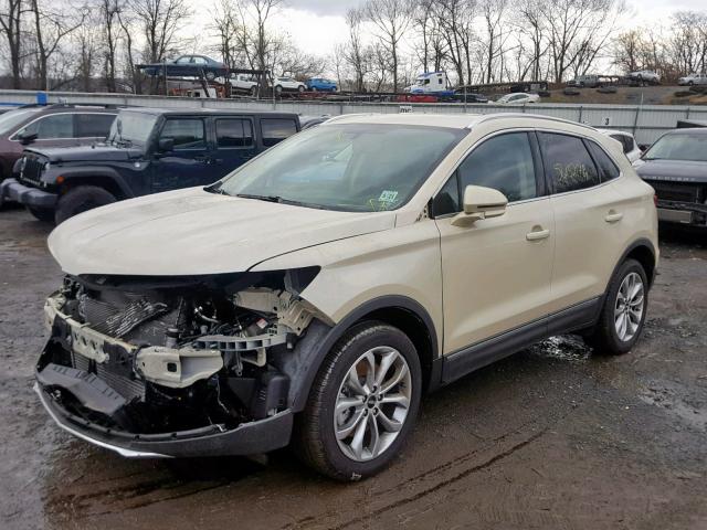 5LMCJ2D98JUL28610 - 2018 LINCOLN MKC SELECT BEIGE photo 2