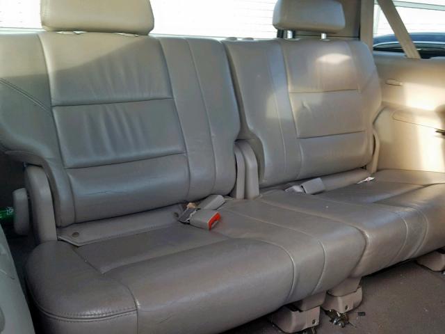 5TDBT48A36S267868 - 2006 TOYOTA SEQUOIA LI BLUE photo 9