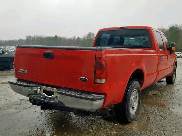 1FTWW30P26EC53047 - 2006 FORD F350 SRW S RED photo 4