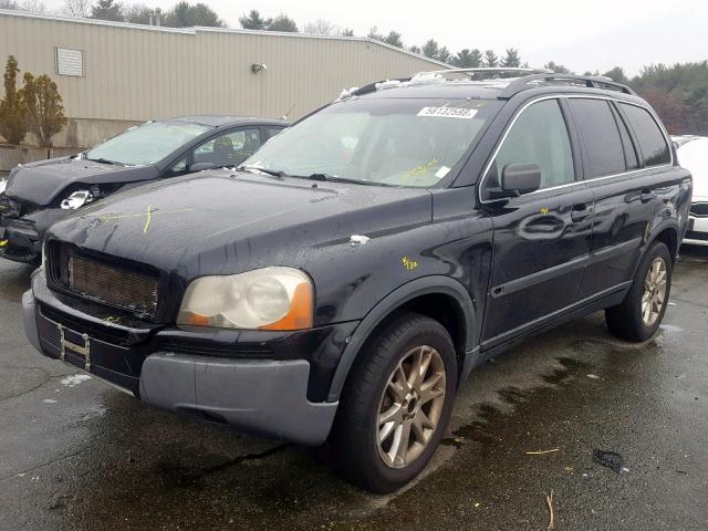 YV1CZ91H341084143 - 2004 VOLVO XC90 T6 BLACK photo 2