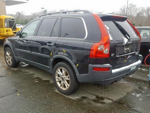 YV1CZ91H341084143 - 2004 VOLVO XC90 T6 BLACK photo 3