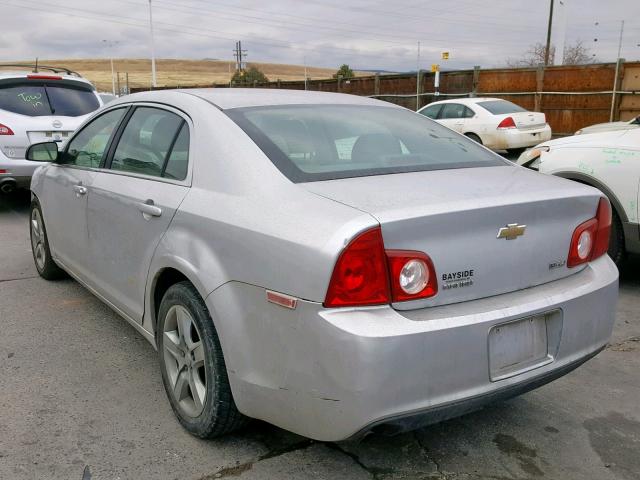 1G1ZA5E09A4104239 - 2010 CHEVROLET MALIBU LS 银色 照片 3