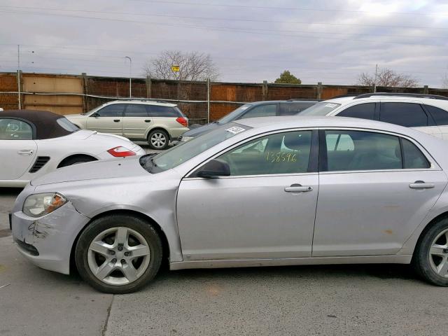 1G1ZA5E09A4104239 - 2010 CHEVROLET MALIBU LS 银色 照片 9