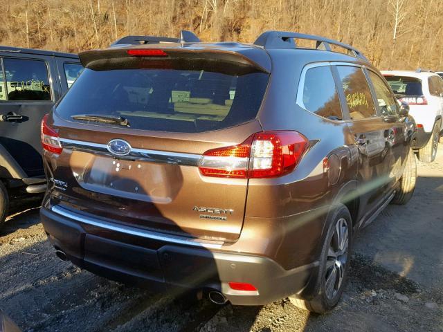 4S4WMAJD8K3406143 - 2019 SUBARU ASCENT LIM BROWN photo 4