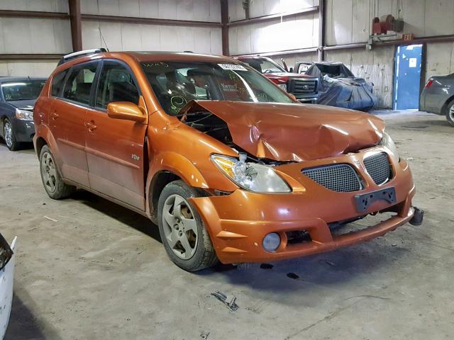 5Y2SL63875Z435850 - 2005 PONTIAC VIBE ORANGE photo 1