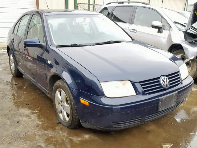 3VWSE69M23M164268 - 2003 VOLKSWAGEN JETTA GLS BLUE photo 1