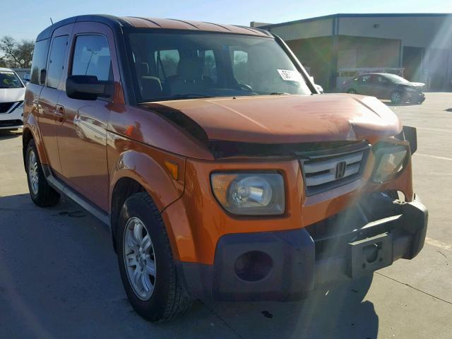 5J6YH18718L012391 - 2008 HONDA ELEMENT EX ORANGE photo 1