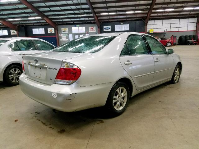 4T1BF32K95U590296 - 2005 TOYOTA CAMRY LE SILVER photo 4