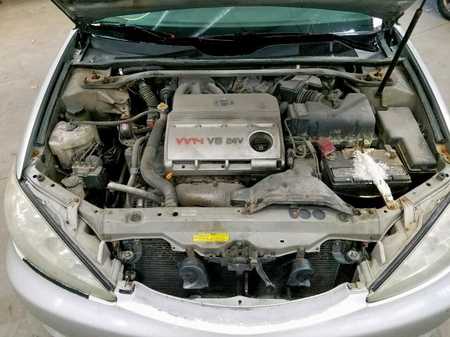 4T1BF32K95U590296 - 2005 TOYOTA CAMRY LE SILVER photo 7