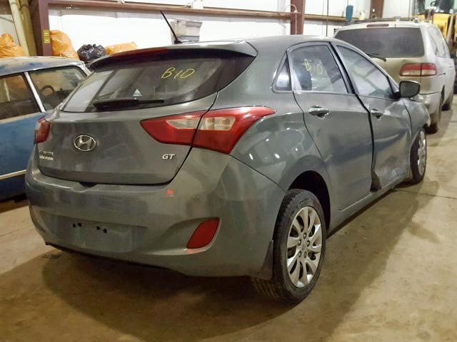 KMHD25LE0DU116809 - 2013 HYUNDAI ELANTRA GT GREEN photo 4