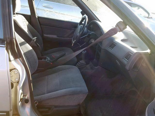 4S3BC6336P6647082 - 1993 SUBARU LEGACY L A SILVER photo 5