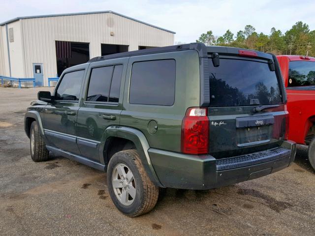 1J8HH48K28C240033 - 2008 JEEP COMMANDER 绿色 照片 3