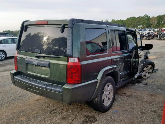 1J8HH48K28C240033 - 2008 JEEP COMMANDER 绿色 照片 4