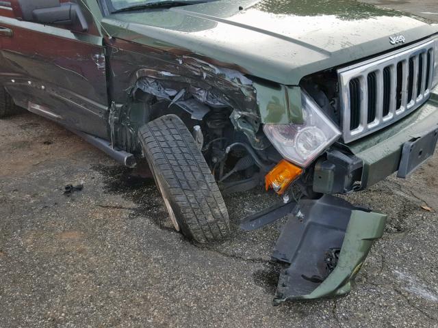 1J8HH48K28C240033 - 2008 JEEP COMMANDER 绿色 照片 9