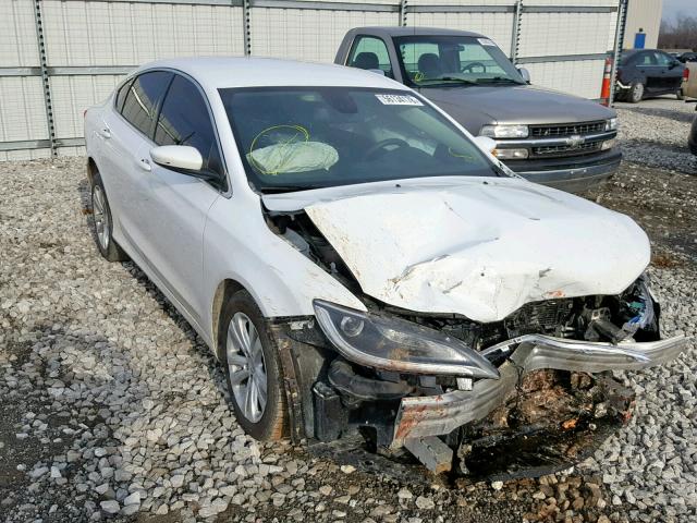 1C3CCCAB2FN570930 - 2015 CHRYSLER 200 LIMITE WHITE photo 1