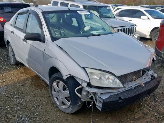 1FAFP34N65W280451 - 2005 FORD FOCUS ZX4 SILVER photo 1