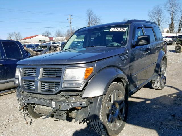 1D4PU4GKXBW603882 - 2011 DODGE NITRO HEAT GRAY photo 2