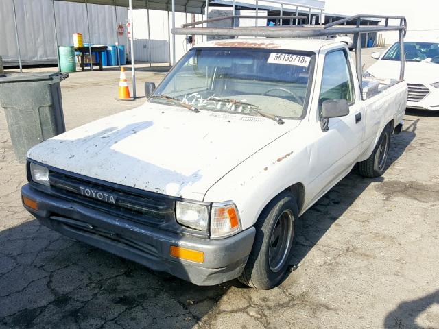 JT4RN81R2K5025606 - 1989 TOYOTA PICKUP 1/2 WHITE photo 2