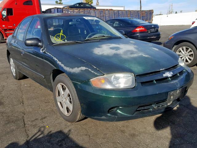 1G1JF52F547199957 - 2004 CHEVROLET CAVALIER L GREEN photo 1