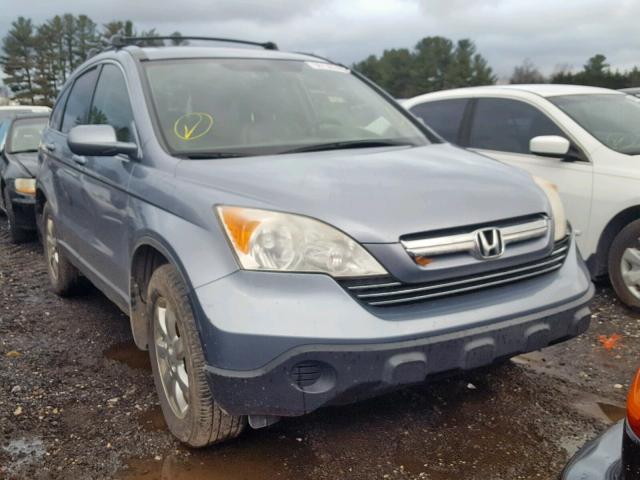 JHLRE48778C030661 - 2008 HONDA CR-V EXL BLUE photo 1