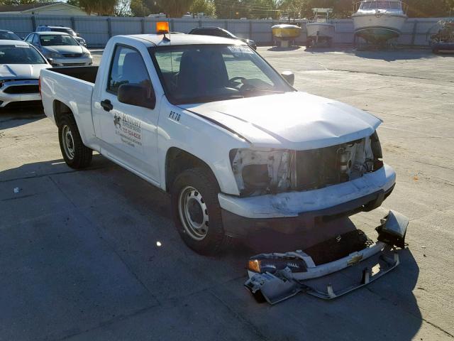 1GCCSBF9XC8134027 - 2012 CHEVROLET COLORADO WHITE photo 1