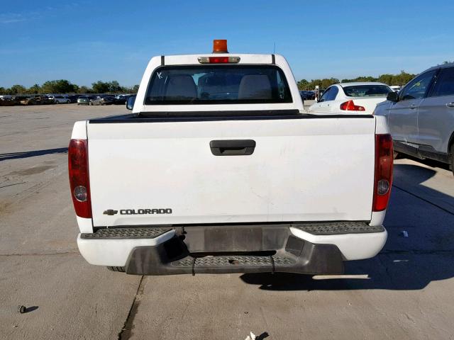 1GCCSBF9XC8134027 - 2012 CHEVROLET COLORADO WHITE photo 6